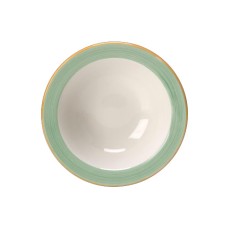 Rio Green Bowl Oatmeal - 16.5cm (6 1/2