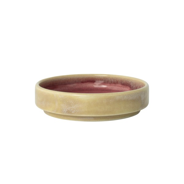 Aurora Vesuvius Rose Quartz Stacking Deep Plate - 10cm (4 Aurora Vesuvius Rose Quartz Stacking Deep Plate - 10cm (4