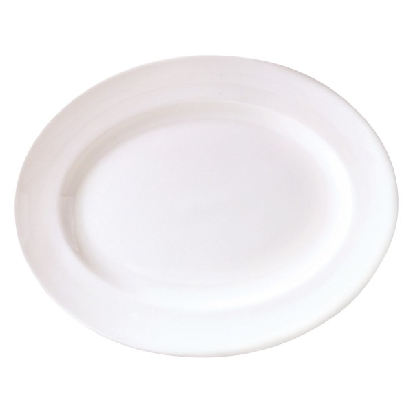 Monaco Oval Plate - 20.25cm (8")