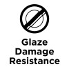 Glaze damage resistance
